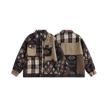 Nomad Patchwork Tribal Jacket